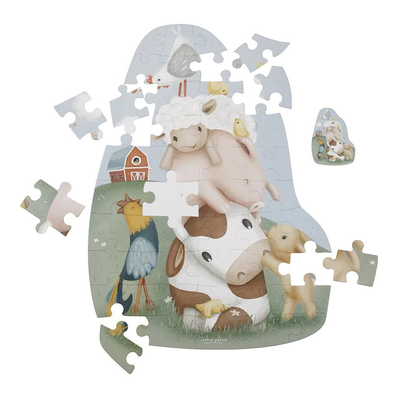 Puzzle XL Little Farm 42 Pcs - Puzzle XL Little Farm 42 Pcs Floar Puzzle
