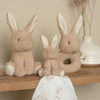 Set Regalo Nascita Baby Coniglietti Sonaglino Baby Bunny Doudou Peluche - Gift Set Beige Baby Bunny