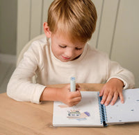 Little Dutch | Libro da Colorare ad Acqua Jim & Friends | 126855