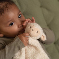 Doudou Bianco Pecora Little Farm - Doudou Cuddle Cloth Sheep Little Farm