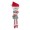 Bambola Elfo di Natale Jim 35 Cm. - Christmas Doll Jim Red Christmas (LD4539)