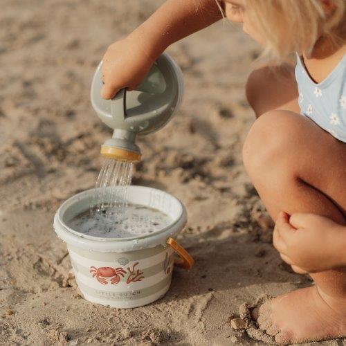 Little Dutch | Set Giochi da Spiaggia Secchiello Verde 5 Pezzi | 2012320