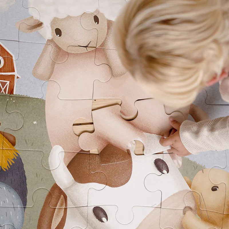 Puzzle XL Little Farm 42 Pcs - Puzzle XL Little Farm 42 Pcs Floar Puzzle