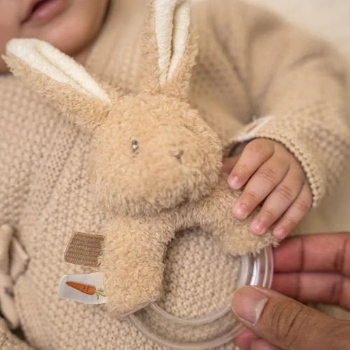 Sonaglio ad Anello Coniglietto Buby Bunny Sonaglino - Ring Rattle Buby Bunny