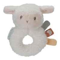 Sonaglio Morbido Pecorella Sonaglino - Soft Ring Rattle Sheep Little Farm (LD8831)