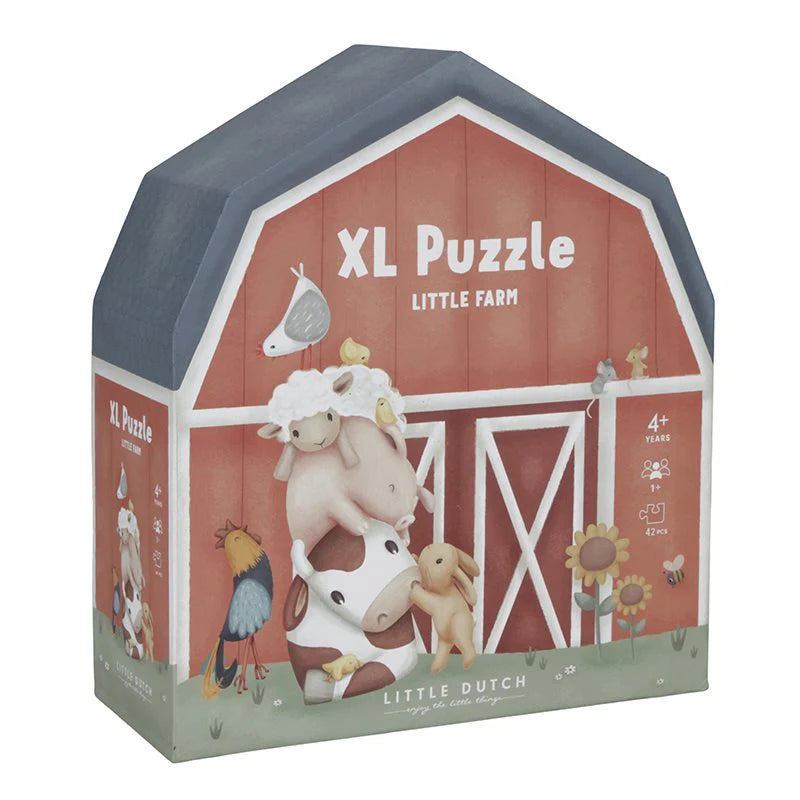 Puzzle XL Little Farm 42 Pcs - Puzzle XL Little Farm 42 Pcs Floar Puzzle