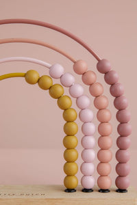 Abaco Rosa Arcobaleno - Rainbow Abacus Pink