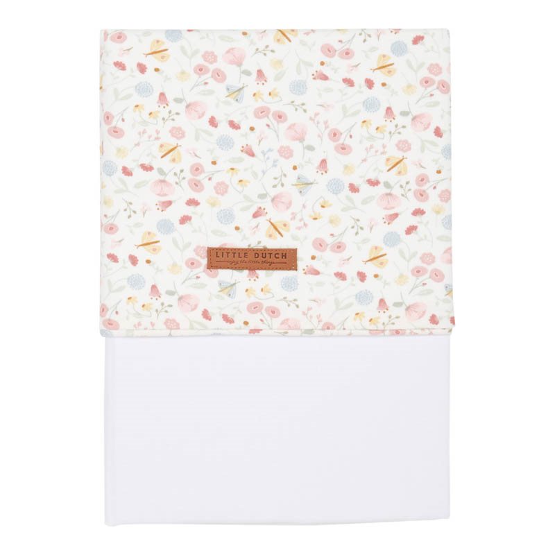 Lenzuolo Culla Fiori e Farfalle - Bassinet Sheet Flowers & Butterflies