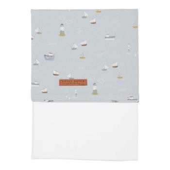 Lenzuolo Culla Sailors Bay Blue