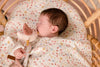 Lenzuolo Culla Fiori e Farfalle - Bassinet Sheet Flowers & Butterflies