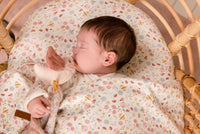 Lenzuolo Culla Fiori e Farfalle - Bassinet Sheet Flowers & Butterflies