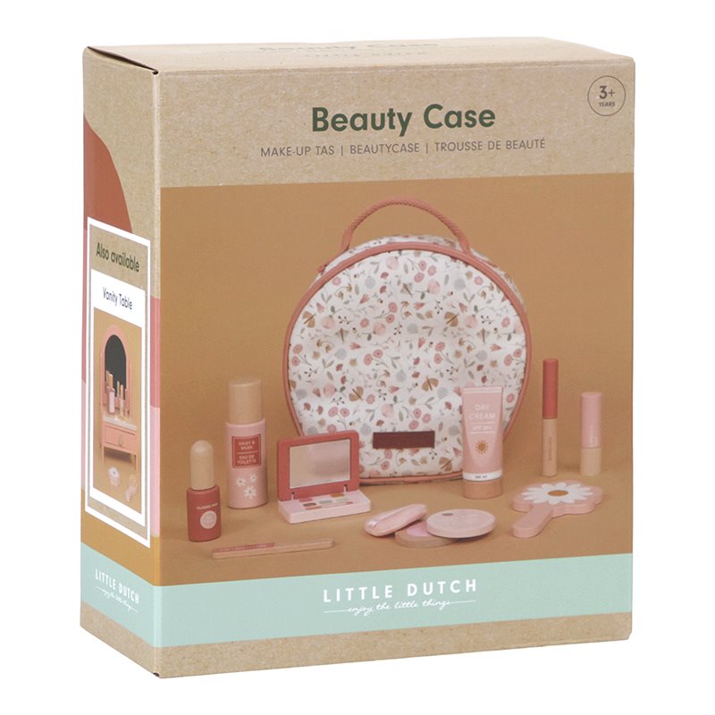 Beauty Case Fiore e Farfalle Set da Gioco Parrucchiera - Beauty Case Flowers & Butterflies