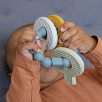 Chiavi Giocattolo per la Dentizione Blu - Teething Toy Keychain Blue