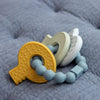 Chiavi Giocattolo per la Dentizione Blu - Teething Toy Keychain Blue