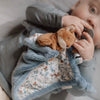 Doudou Blue Forest Friends - Cuddle Cloth Print Vos Forest Friends