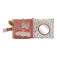 Libro Morbido in Stoffa con Gancio Passaggino Multi Attività Fairy Garden - Buggy Booklet Pink Fairy Garden