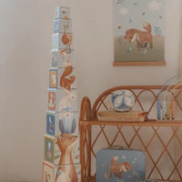Little Dutch | Cubi Impilabili Blue Forest Friends | LD7239