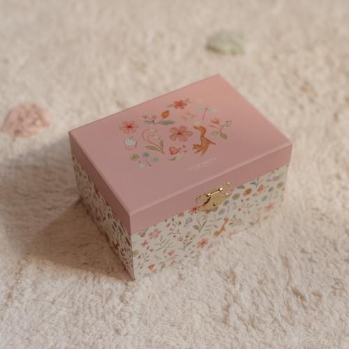 Carillon Musicale Portagioie con Ballerina Fairy Wonders - Musical Jewellery Box Pink