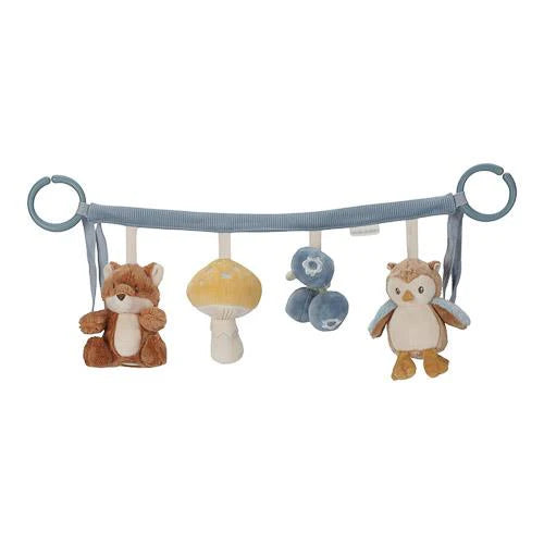 Fune Passeggino Attività Forest Friends Catena Catenella Passeggino Blue - Car tensioner Blue Forest Friends