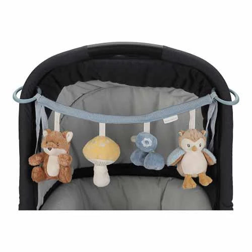 Fune Passeggino Attività Forest Friends Catena Catenella Passeggino Blue - Car tensioner Blue Forest Friends