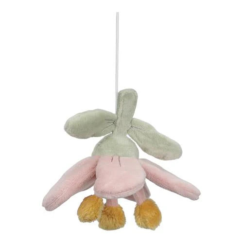 Giostrina Musicale in Legno Rosa Fairy Garden Wooden Music Mobile Fairy Garden