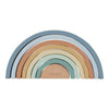 Arcobaleno Blu in Legno Forest Friends - Wooden Stack Reg and Blue Forest Friends