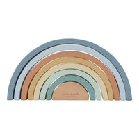 Arcobaleno Blu in Legno Forest Friends - Wooden Stack Reg and Blue Forest Friends