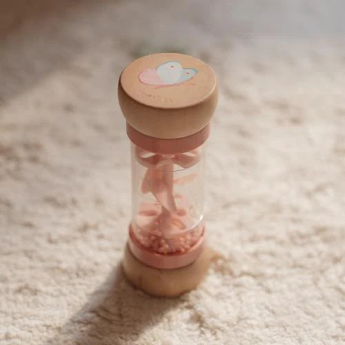 Sonaglio della Pioggia Rosa Fairy Garden - Rain rattle Pink Fairy Garden