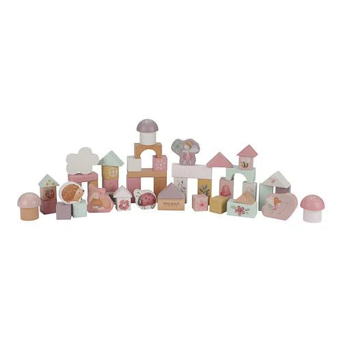 Costruzioni in Legno Blocchi Rosa Pink Fairy Garden - Building Blocks Pink Fairy Garden (LD7345)