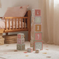 Little Dutch | Cubi Impilabili Rosa Fairy Garden | LD7339