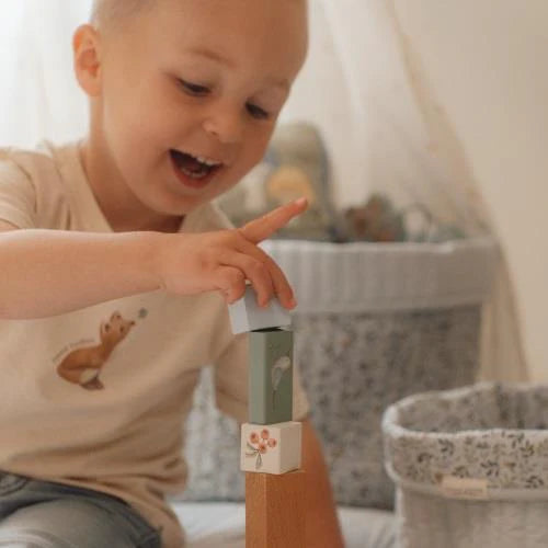 Costruzioni in Legno Forest Friends Blocchi - Building Blocks Blue Forest Friends (LD7245)