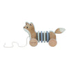 Volpe Trainabile in Legno Forest Friends - Pull Animal Fox Blue Forest Friends