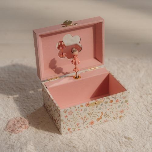 Carillon Musicale Portagioie con Ballerina Fairy Wonders - Musical Jewellery Box Pink
