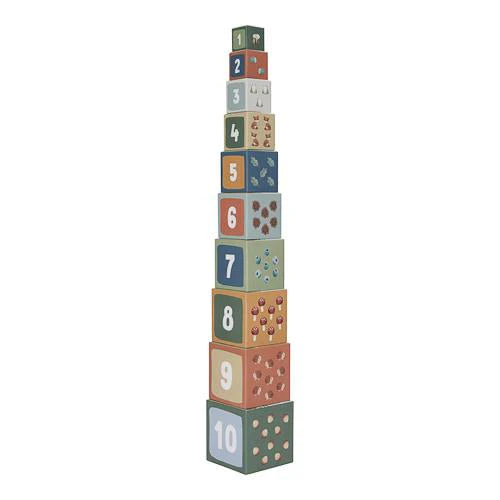 Little Dutch | Cubi Impilabili Blue Forest Friends | LD7239