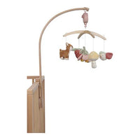 Giostrina Musicale in Legno Rosa Fairy Garden Wooden Music Mobile Fairy Garden