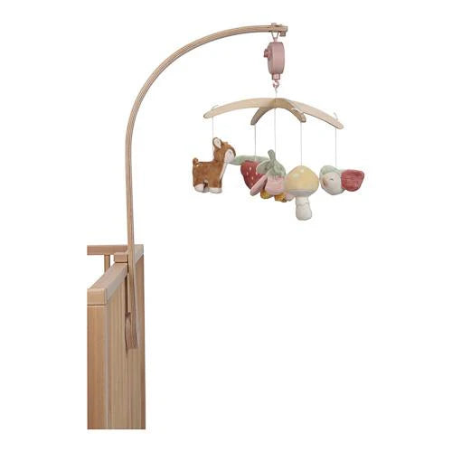 Giostrina Musicale in Legno Rosa Fairy Garden Wooden Music Mobile Fairy Garden