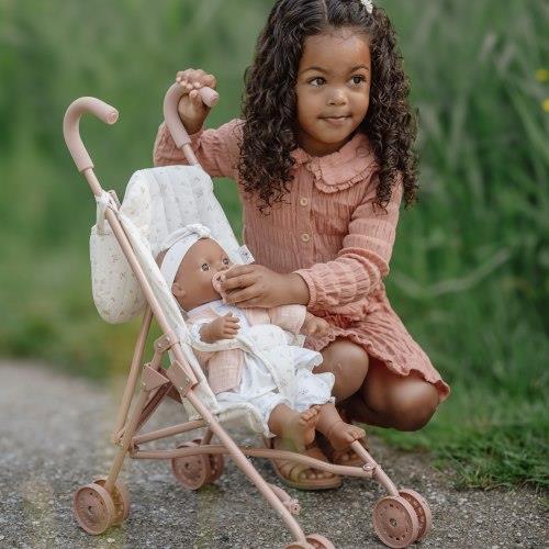 Little Dutch | Passeggino in Metallo per Bambole White Flowers | LD4584