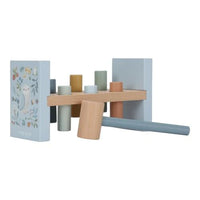 Batti Batti Martello e Pioli Panchina Martellante Blue Forest Friends - Pounding Bench Blue Forest Friends