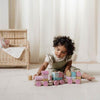 Trenino in Legno Impilabile Fairy Garden - Wooden Block Train Pink Fairy Garden