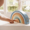 Arcobaleno Blu in Legno Forest Friends - Wooden Stack Reg and Blue Forest Friends
