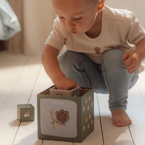 Little Dutch | Cubi Impilabili Blue Forest Friends | LD7239