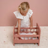 Lettino per Bambole in Legno - Wooden Doll Bed