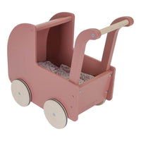 Carrozzina per Bambole in Legno - Wooden Doll Pram
