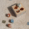 Cubo con Forme ad Incastro in Legno Blue Forest Friends - Shape Sorter Blue Forest Friends