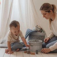 Costruzioni in Legno Forest Friends Blocchi - Building Blocks Blue Forest Friends (LD7245)