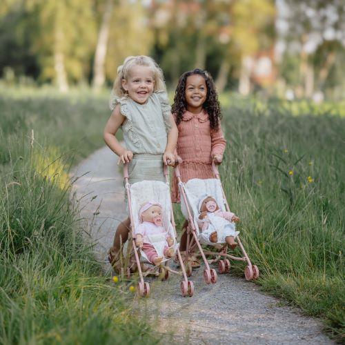 Little Dutch | Passeggino in Metallo per Bambole White Flowers | LD4584