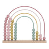 Abaco Rosa Arcobaleno in Legno Fairy Garden - Rainbow Abacus Pink Fairy Garden