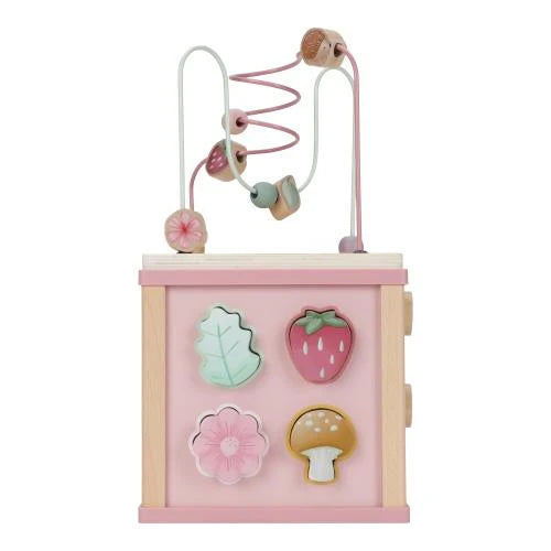 Cubo Multi Attività Fairy Garden Cubo in Legno - Activity Cube Fairy Garden