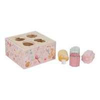 Cubo con Forme ad Incastro in Legno Pink Fairy Garden - Shape Sorter Pink Fairy Garden