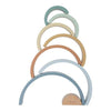 Arcobaleno Blu in Legno Forest Friends - Wooden Stack Reg and Blue Forest Friends